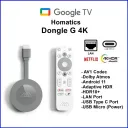 Homatice Dongle G 4K HD ChromeCast with Google TV