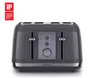 Kenwood Dusk 4 Slice Toaster, Slate Grey | TFP30.000GY
