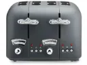 DeLonghi Argento Silva 4 Slice Grey Toaster